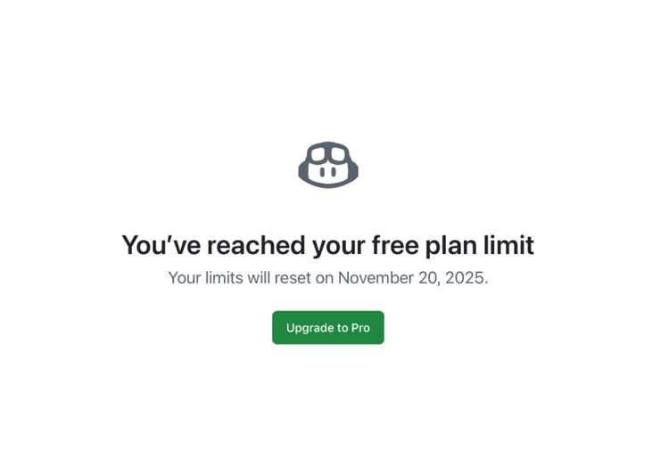 GitHub Copilot’s “Free Plan Limit” Bug: A Year-Long Oversight?
